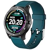VBF Smart Watch Frauen HD Full Touch Uhr Männer Fitness Tracker Armband Pulsuhren Smart Watch für Android IOS(A)
