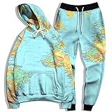SSBZYES Herren Sweatshirt Anzug Herren Plus Size Sweatshirt Plus Size Jogginghose Kartendruck Lose Kapuzen Sweatshirt Sweatshirt Anzug