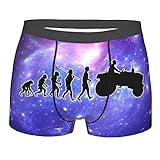 Farmer Herren-Unterwäsche, sexy Boxershorts, lockere Passform, große Boxershorts, Schwarz , L