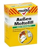 2kg, Molto Außen Moltofill - Aussen-Spachtelpulver in der Farbe weiss [Werkzeug]