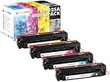 4 Schneider Printware Toner | 40% mehr Leistung | kompatibel zu HP 125A für HP Color Laserjet CM1312nfi MFP CP1215 CP1510 CP1514n CP1515n CP1518