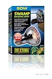 Exo Terra Swamp Basking Spot, ideal für Aqua- und Feuchtterrarien, gegen Spritzwasser und Sprühregen unempfindliche Wärmelampe, R20, 50W, Fassung E27