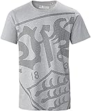 VfB Stuttgart Wappen groß Männer T-Shirt grau S