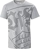 VfB Stuttgart Wappen groß Männer T-Shirt grau S