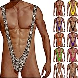 Zarupeng Jockstrap String Tanga für Herren sexy Unterwäsche Männer Slips Thong Sport G-String Sportunterwäsche Low-Rise Herren Nahtlos String Thong