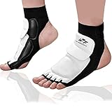 Kitchnexus Taekwondo Fußschoner Knöchelbandage Ideal für Kampfsport, Boxsack, Sparring, Training, Freefight, Kickbox