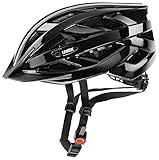 Uvex Unisex – Erwachsene, i-vo Fahrradhelm, black, 52-57