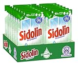 Sidolin Pro Nature, Glasreiniger, Nachfüllpack, 12 x 250ml, pH-neutral mit 99,9% naturbasierten I