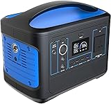 EWYI Tragbares Kraftwerk Stromgenerator 568Wh / 153600mAh Outdoor-Batteriegenerator LCD-Display Einfach Zu Trag