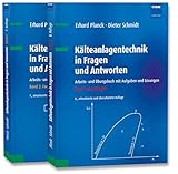 Kälteanlagentechnik in Fragen und Antworten (Set): Arbeits- und Übungsbuch mit Aufgaben und Lösungen, Set bestehend aus: Band 1: Grundlagen, Band 2: Fachw