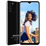 Blackview A80 Plus (2021) 4G Smartphone ohne Vertrag Günstig, Android 10 6.49 Zoll Octa-core Dual SIM Handy, 4GB RAM + 64GB ROM, 128GB erweiterbar 4680 mAh Batterie 13MP + 8MP D