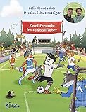 Zwei Freunde im Fußballfieb