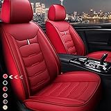 shanhua Sitzbezüge Auto Set Autositzbezüge für Volvo S70 2000 Schonbezüge Vordersitze mit Airbag System -R