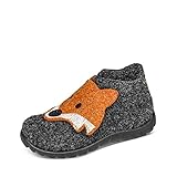 Superfit Baby Jungen Happy_295 Hohe Hausschuhe, Grau (Lavaga Kombi 47), 22 EU