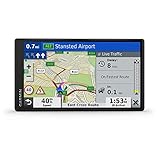 Garmin DriveSmart 65 MT-D EU–Navigationsgerät mit 6,95“ vorinstallierten 3D-Karten für Europa (46 Länder), Live Traffic via DAB+/Drive App, Sprachsteuerung & Fahrerassistenz (Generalüberholt)