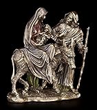 Heilige Familie Figur - Jesus Maria Josef - Auf der Flucht nach Ägyp