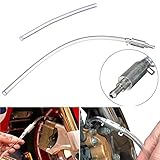 CESHMD Entlüftungsschlauch-Set, Einwegventil und Schlauch, für Motorrad und PKW (A)