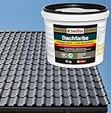 Dachfarbe Sockelfarbe Dachbeschichtung Dachlack Dachsanierung Polymermembran 12 kg
