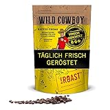 BLANK ROAST Roast Wild Cowboy - Frisch geröstete Kaffeebohnen, Crema, 500g ganze B