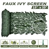 Gartenzaun Sichtschutz künstliche Gartenpflanze Zaun UV-Schutz Sichtschutz für Außen- und Innenbereich Gartenzaun Hinterhof Heimdekoration Grüne Wände 50 x 100