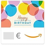 Digitaler Amazon.de Gutschein (Happy Birthday Luftballons)