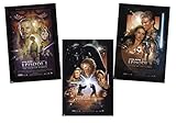 Close Up Star Wars Posterset Filmplakat Episode 1-3 (61,0 cm x 91,5 cm)