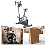 Ergometer SPORTSTECH ESX500 inkl. VORMONTAGE mit Smartphone App Steuerung + Google Street View Lauf + 5,5 Zoll Display, 12KG Schwungmasse, Pulsgurt kompatibel – Fitness Bike H