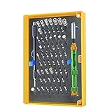 HCKZ 63 in 1 Professionelles Reparaturwerkzeugpaket Multi Schraubendreher Feinmechaniker Schraubendreher Set for Mobil Laptop Mini Schraubenzieher Set for Elektronische Computer Schraubendreher S
