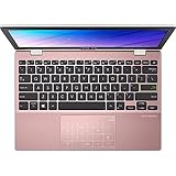 Asus E Series - 11,6' HD - Intel Pentium - Rose Pink - 8GB RAM - 620GB SSD - Windows 10 Pro #mit Funkmaus +Notebook