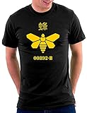 Breaking Bad Meth Bee T-shirt, Größe XXL, Schw