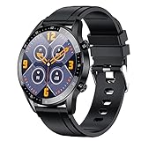 DOOK Smartwatch Herren 1,3' Voll-Touchscreen IP68 wasserdichte Smart Armbanduhr Herren Fitness Trackers mit Pulsuhr Blutdruck,schrittzähler,Schlafüberwachung für Android und IOS Handys Fitness U