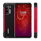 Smartphone Ohne Vertrag DOOGEE S97 PRO, 40m Laser-Entfernungsmesser, Helio G95 8GB+128GB, Android 11 IP68 Robustes Smartphone, 48MP Quad Kamera, 8500mAh Akku, Drahtloses Laden GPS NFC, R