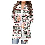 Weihnachten Herbst Damen Kleidung Lange Pullover langes Sportshirt Damen Damen Shirt Langarm v-Ausschnitt Batik Pullover Damen Bluse rosa Damen Pullover Glitzer Damen Jumper Damen Taschen für F