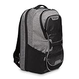 Targus TSB94404EU Work + Play Fitness – 24-Liter-Rucksack, perfekt für Fitnessstudio und Sport und Laptops mit einer Bildschirmdiagonale von bis zu 15,6 Zoll – grau Fitness G