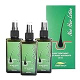 Neo Hair Lotion *3er Packung* – Haarwuchs und Anti-Haarausfall-Behandlung, 3er Packung je 120ml, 100% natürlich mit Ginseng- und Cantaloupe-Extrakten reduziert den Haarausfall, wächst stärkeres H