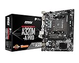 MSI Mainboard AM4 Micro ATX AMD A320 A320M-A PRO, AMD, Athlon, AMD Ryzen, DDR4-SDRAM, DIMM, 1866, 2133, 2400, 2667, 2933, 3200 MH