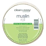 Clean + Easy Musselin-Wachsrolle zur Haarentfernung, 8,9 cm x 40