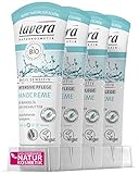 lavera Handcreme basis sensitiv ∙ Bio Mandelöl & Bio Sheabutter ∙ Intensive Handpflege ∙ vegan ✔ Bio ✔ Natural & innovative Hand Care ✔ Naturkosmetik 4er Pack (4x 75ml)