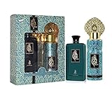 ilham Parfum und Deo Spray Geschenkset | 100ml Eau de Parfum und 200ml Deodorant | EDP & Deo Set Orientalische Arab