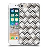 Head Case Designs Offizielle Zugelassen LebensArt Silber Glamour Harte Rueckseiten Handyhülle Hülle Huelle kompatibel mit Apple iPhone 7 / iPhone 8 / iPhone SE 2020