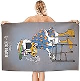 Rauchende Ente -Mikrofaser Strandtuch- schnell trocknend- super saugfähig- Sandfreie Strand- und Schwimmhandtücher für Männer und Frauen 130x80