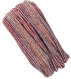 GURU SHOP Magic Hairband, Dread Wrap, Schlauchschal, Stirnband, Mütze, Herren/Damen, Loopschal Rostrot/Flieder, Baumwolle, Size:One Size, Stirnbänder Alternative Bekleidung