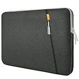 JETech Hülle für 13,3 Zoll Notebook iPad, Laptop Tasche Schutzhülle Sleeve kompatibel mit 13' MacBook Air, 13'' MacBook Pro, 12.3 Surface Pro, Dunkelg