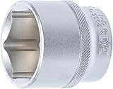 BGS 2936 | Steckschlüssel-Einsatz Sechskant | 12,5 mm (1/2') | SW 36 mm | CV-Stahl | Steck