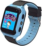 Anti Lost Kids Smart Watch Kinder GPS Tracker SOS Smart Monitoring Positionierung Telefon Kinder GPS Baby Smart Watches Frauen Männer IOS Android Uhr für Kinder 3-12 Weihnachten Geburtstagsg