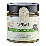 SweMa Frische Gemüsebrühe 'SweMa' mit 73% rohem Gemüse (210 g) - B