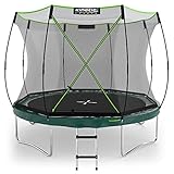 Kinetic Sports Gartentrampolin TBSE1000, 305 cm, grü