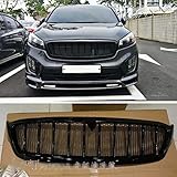 wowowa ABS Mesh Grille Trim Racing Grills für KIA Sorento 2015 2016 2017