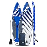 Aufblasbares Stand Up Paddle Board SUP Board Rutschfestem Deck, Aufblasbares Drybag, wasserdichte Handyhülle 320Cm * 81Cm * 15Cm Für Erwachsene Und Jug