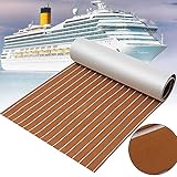 Dioche Marine Bodenbelag Pad, EVA Bootsbodenbelag Terrassenmatte rutschfest Bootsboden Pad für Wohnmobil-Böden, Schwimmbadböden, 240 x 119,9